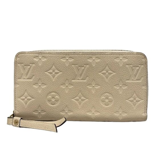 Auth LOUIS VUITTON Portefeuille Clmence M60173 Dune Monogram Empreinte - SP0177 - Picture 1 of 5
